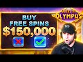 FIRST EVER $150,000 BONUS BUY on Gates of Olympus! (Bonus Buys)