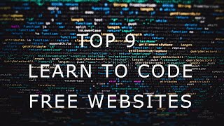 Celebrity TOP 9 LEARN TO CODE FREE WEBSITES ! Wealth