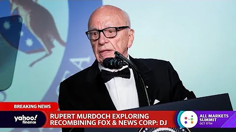 Rupert Murdoch explores combining Fox and News Cor...