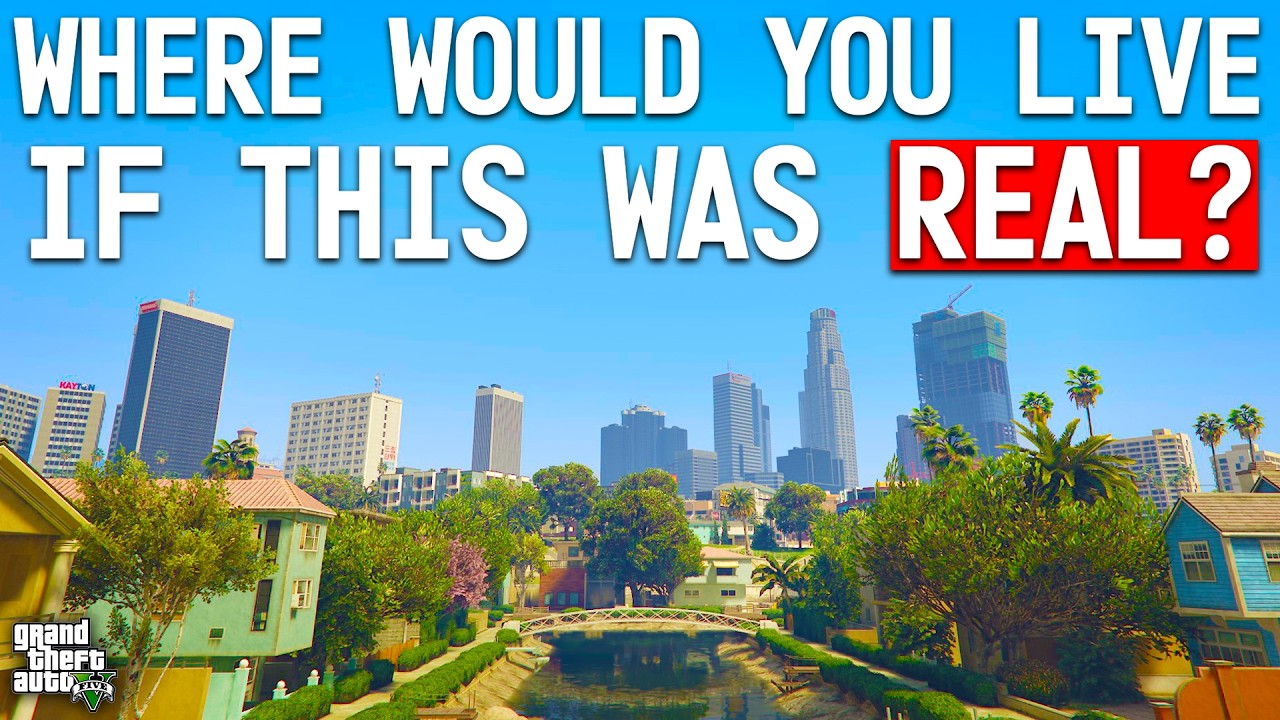 Ranking GTA5's Neighborhoods by Where You'd Actually Live