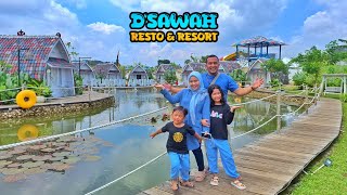 D'Sawah Resort Bogor | D'Sawah Resto | Penginapan Ramah Anak Di Bogor | Resto Ramah Anak Di Bogor