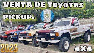 ‼️VENTA d TOYOTAS PICK UP 4x4 en GUATEMALA 2023 / Quan Chic‼️