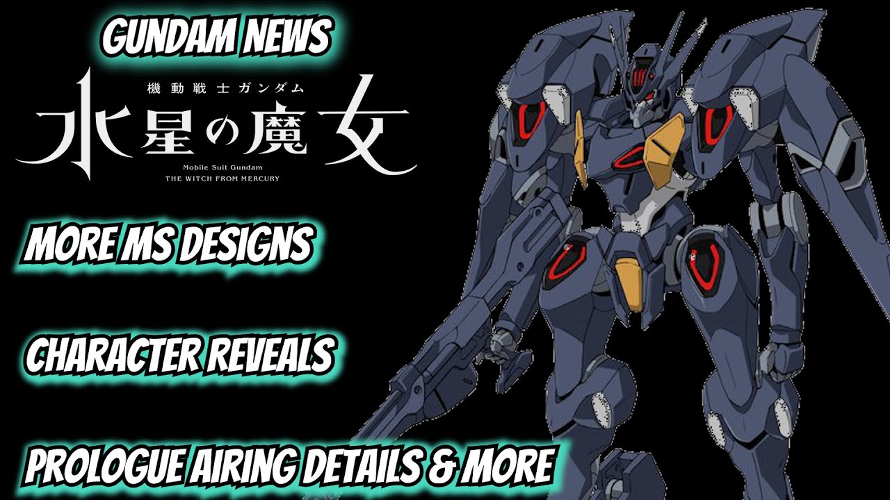 Gundam: The Witch from Mercury Reveals Staff, Characters, and More