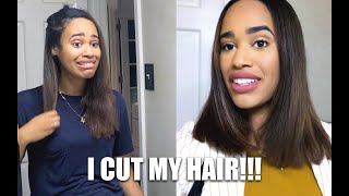 Watch Me CHOP my hair off & Why I did it | thebethmethod