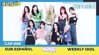 Weekly Idol EP 666 SUB ESP KEPL1ER
