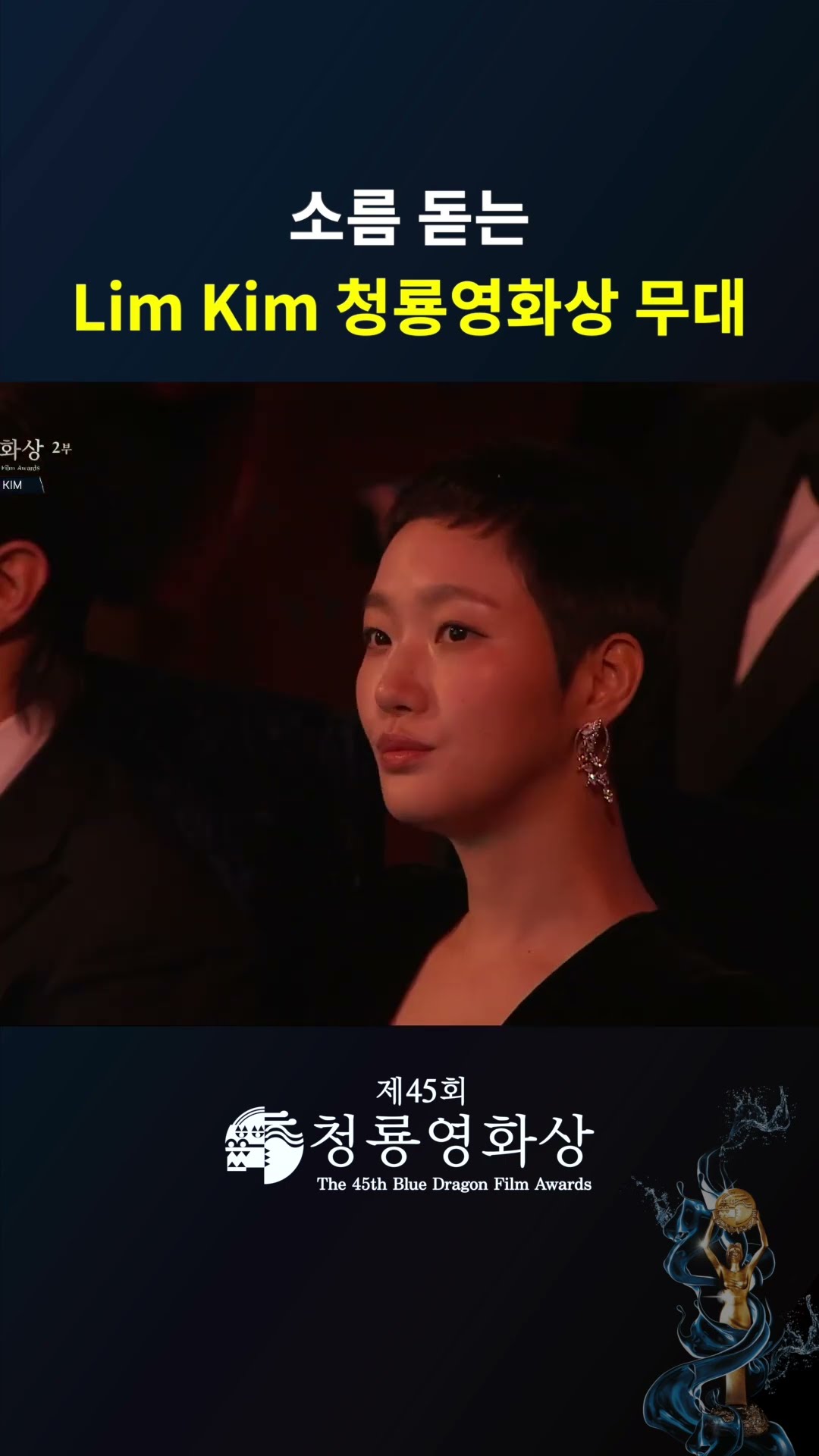 소름 돋는 Lim Kim 청룡영화상 무대ㅣKBS 241129 방송