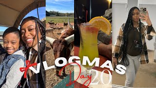 VLOGMAS DAY: 20 WE WENT TO THE GLOBAL WILD LIFE CENTER 🦓🎋OMG SO MUCH FUN+ BIRTHDAY DINNER VIBES🥳🎂