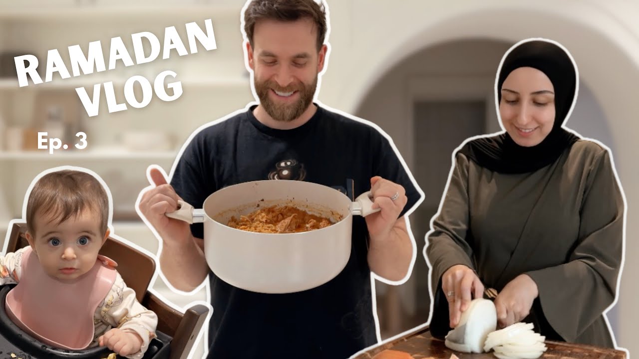 Ramadan Vlog Ep. 3 🕌🌙 Making iftar & Suhoor!