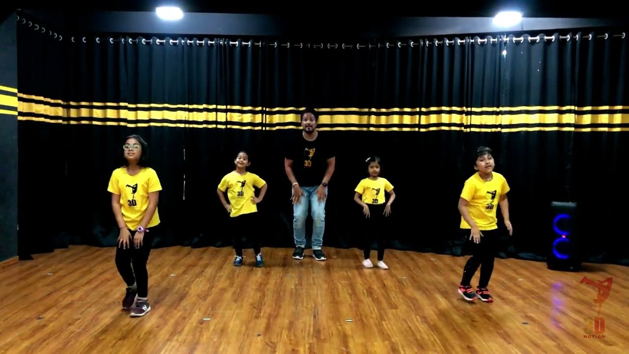 Fikar Not | Chhichhore | Beginner Kids Choreography | 3D Motion Official