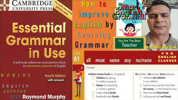 Unit-81: all / most / some / any / none. I don’t want any money –or  I don’t want any of this money.