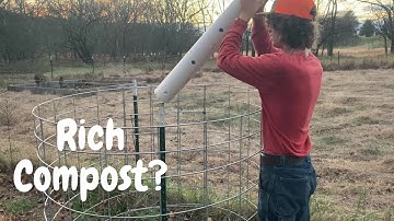Cattle Panel Compost System - How To - Easy Innovative Way For Composting?