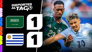 ✅ URUGUAY no pudo frente a ARABIA SAUDITA y EMPATÓ 1-1 en su DEBUT MUNDIALISTA