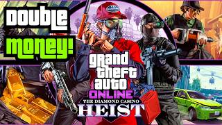 GTA 5 - DOUBLE MONEY CASINO HEIST, FREE Money, & Business! - Event Week Preview | Discounts & More!
