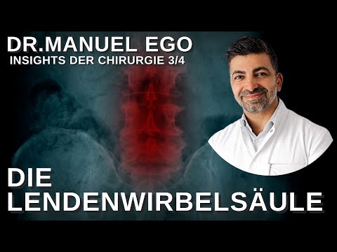 Das musst du über die Lendenwirbelsäule wissen! Podcast mit tiefen Insights aus der Chirurgie.3/4