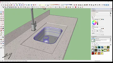 Como recortar no Sketchup?