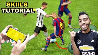 4 MOST EFFECTIVE SKILLS TUTORIAL  PES 21 MOBILE - BEST MOVES TO DRIBBLE DEFFENDERS