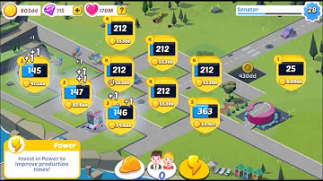 Build Away! Gameplay - 38.3m love upgrade and office building unlocked - Part 28