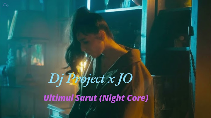 DJ Project x JO - Ultimul Sarut (Night Core Rmx) 432hz