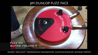 The EFFECTOR BOOK 10th Anniversary Fuzz Face Custom Made by Jeorge Tripps