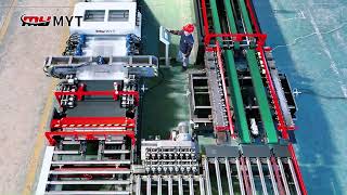 MYT® U shape auto duct line 5 Rectangular duct making nmachine 1250mm