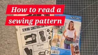 The BORING part. Reading a commercial sewing pattern + prep work 🤪