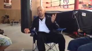 Casting Vision to leaders/trainers at boxing gym