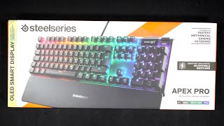 SteelSeries Apex Pro 2020 - Unboxing & First Look screenshot 3