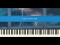 Song For A Stormy Night - Secret Garden (Piano Tutorial)