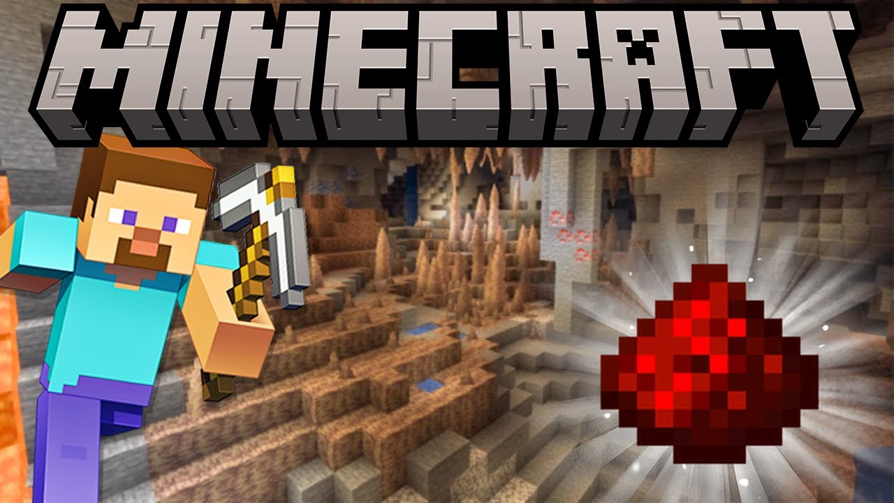I Went Into a CAVE for the FIRST TIME!! [Learning How to Play Minecraft ...