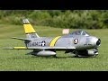 Freewing F-86 Sabre 80mm EDF Review - Part 1, Intro and Flight