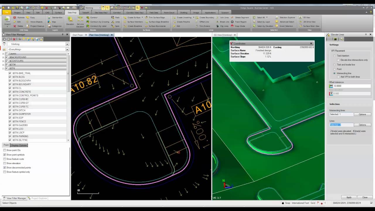 trimble business center hce 3.20