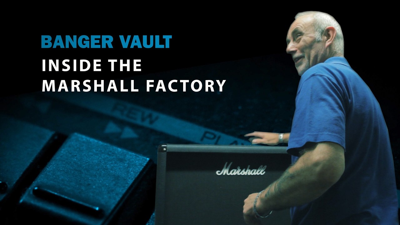 BANGER VAULT | Inside The Marshall Factory RAW & UNCUT