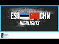 Highlights | Estonia vs. China | 2023 #IIHFWorlds Division 1B