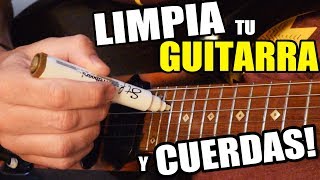 3 Geniales Maneras de limpiar tu guitarra y cuerdas (y hacerlas durar más)  - YouTube