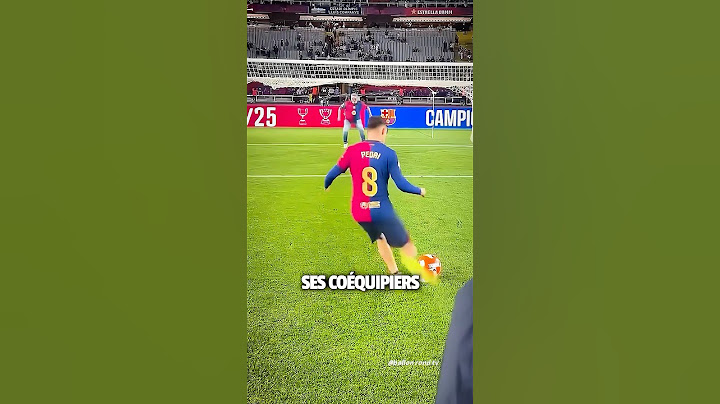 POURQUOI CE JOUEUR DU BARÇA RESTE SEUL ?