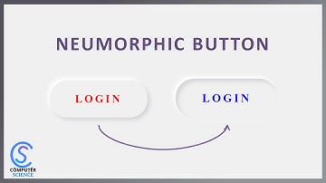 CSS Neumorphism Button Hover Effects | CSS Soft Button UI | Computer Science