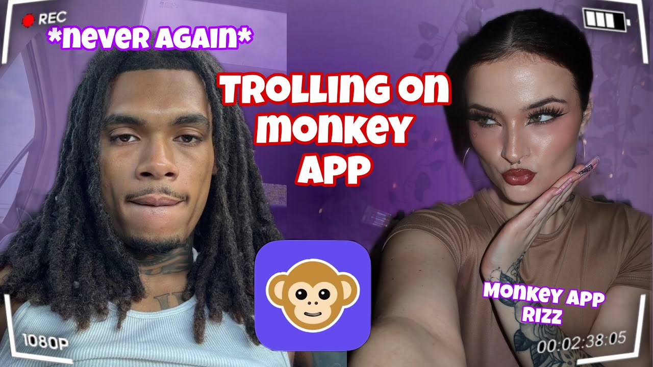Trolling on the Monkey App😭 | NEVER AGAIN