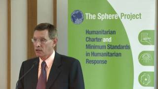 Chair of the Sphere Project Board Ton van Zutphen on the Sphere Handbook 2011 edition