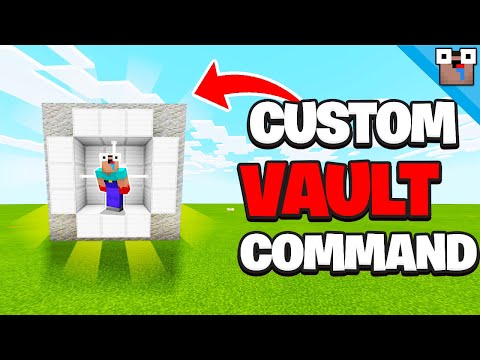 Minecraft: Custom VAULTS COMMAND For Servers! | PS4/Xbox Edition Command Tutorial