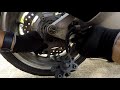 2011 Kawasaki Concours 14: Rear Wheel Removal