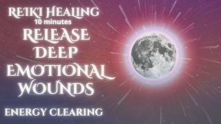 Release Deep Emotional Wounds & Calm Your Nervous System | Full Moon Reiki (20 Minutes)