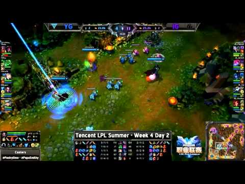 YG vs iG - LPL Summer 2013 W4D2