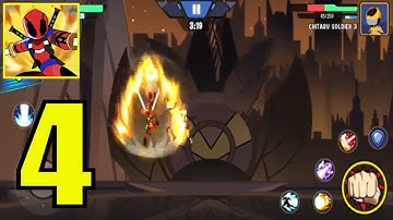 Stickman Superheroes JoJoTurn - Gameplay Walkthrough Part 4 (APKAndroidGaming, iOS)