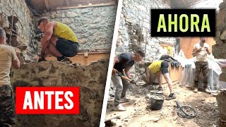 #36 🤯 Ahora la CABAÑA de Piedra ABANDONADA es un LOFT