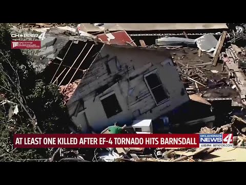 At least one killed after ef-4 tornado hits barnsdall