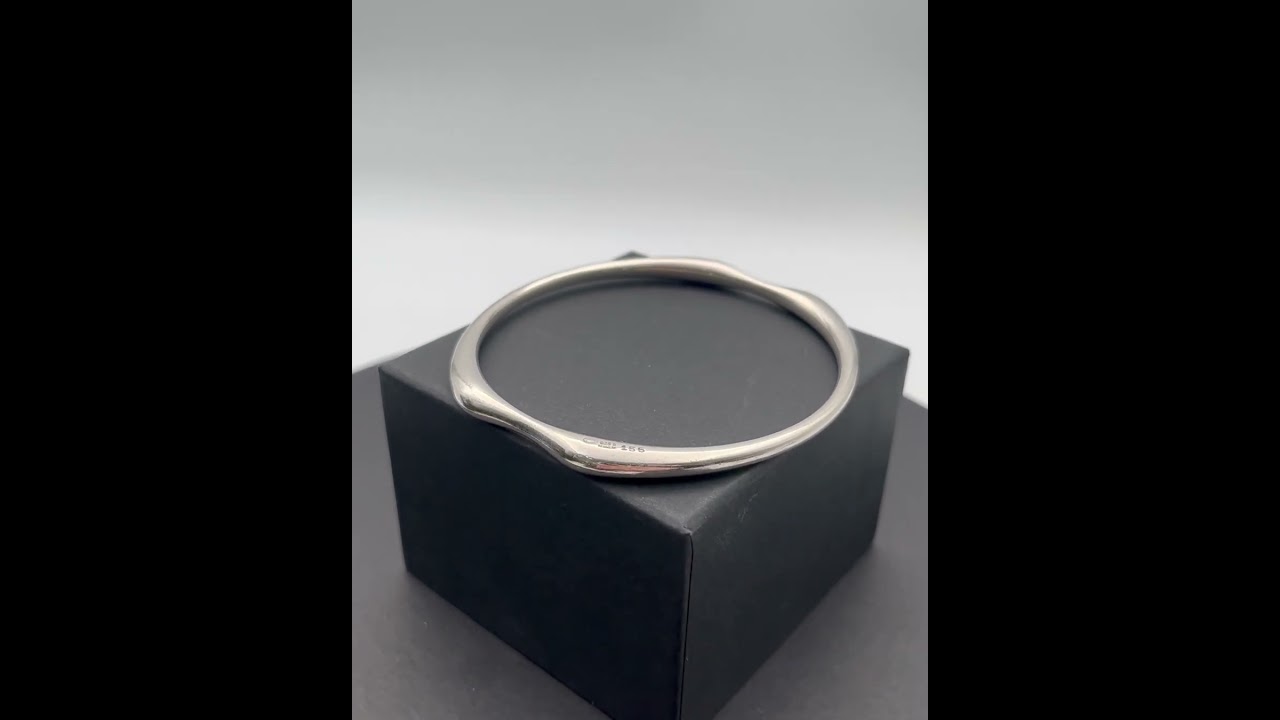 Georg Jensen Sterling Silver Nanna Ditzel バングル No 155