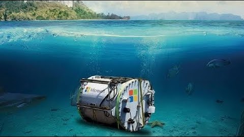Underwater data centres : why Microsoft is moving data centres underwater