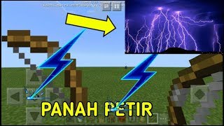 Minecraft Cara bikin Panah yang bisa ngeluarin Api