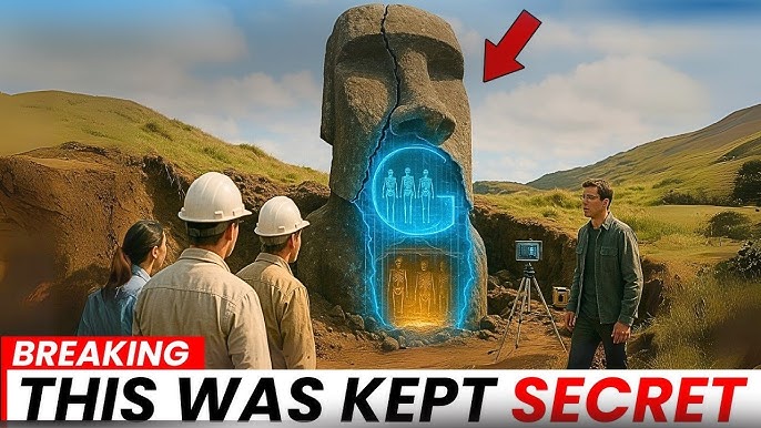 AI Just Scanned Easter Island's Moai Statues — What's Buried Beneath TERRIFIED The World - YouTube