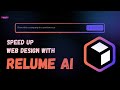 Relume AI: The Ultimate Web Design Tool for Wireframes &amp; Sitemaps!